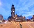 Sheffield town hall Royalty Free Stock Photo