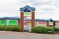 Queens Road retail park in Sheffield, England