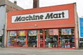 Machine Mart hardware superstore in the town of Sheffield, UK