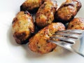 Sheftalia : Cypriot Lamb and Pork Sausages.