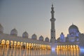 Sheik Zayed Grand Mosque in Abu Dhabi