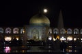 Sheikh Lotfallah Mosque in Isfahan, Iran by night