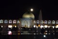 Sheikh Lotfallah Mosque in Isfahan, Iran by night