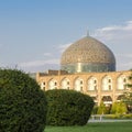 Sheikh Lutfollah mosque dome Royalty Free Stock Photo