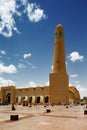 The Sheikh Muhammad Ibn Abdul Wahhab State Mosque of Qatar Royalty Free Stock Photo