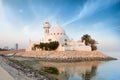 Sheikh Salem bin Laden Mosque at golden hour