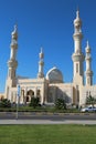 Sheikh Zayed Al Nahyan mosque, Dibba, United Arab Emirates Royalty Free Stock Photo