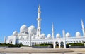 Sheikh Zayed Grand Mosque Abu Dhabi Royalty Free Stock Photo