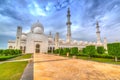 Sheikh Zayed Grand Mosque in Abu Dhabi Royalty Free Stock Photo