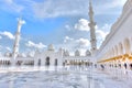 Sheikh Zayed Grand Mosque, Abu Dhabi, UAE.