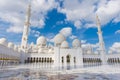 Sheikh Zayed Grand Mosque, Abu Dhabi, UAE.