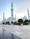 Sheikh Zayed Grand Mosque at abu dhabi United Arab Emirates Royalty Free Stock Photo