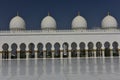 Sheikh Zayed Grand Mosque, Abu Dhabi, United Arab Emirates Royalty Free Stock Photo