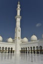 Sheikh Zayed Grand Mosque, Abu Dhabi, United Arab Emirates Royalty Free Stock Photo