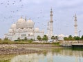 Sheikh Zayed Grand Mosque Abu Dhabi United Arab Emirates Royalty Free Stock Photo