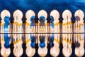 Sheikh Zayed Grand Mosque at Dusk, Abu Dhabi Royalty Free Stock Photo