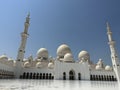 Sheikh Zayed Grand mosque Royalty Free Stock Photo