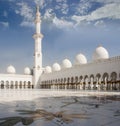 Sheikh Zayed Mosque Royalty Free Stock Photo