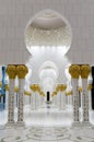 Sheikh Zayed Mosque in Abu Dhab