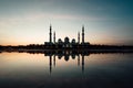 Sheikh Zayed Mosque, Abu Dhabi, UAE Royalty Free Stock Photo
