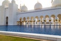 Sheikh Zayed Mosque, Abu Dhabi, UAE Royalty Free Stock Photo