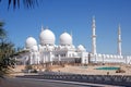 Sheikh zayed mosque, abu dhabi, uae, middle east Royalty Free Stock Photo