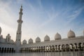 Sheikh Zayed Mosque at Abu-Dhabi, UAE, Uniter Arab Emirates Royalty Free Stock Photo