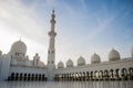 Sheikh Zayed Mosque at Abu-Dhabi, UAE, Uniter Arab Emirates Royalty Free Stock Photo