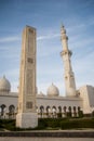 Sheikh Zayed Mosque at Abu-Dhabi, UAE, Uniter Arab Emirates Royalty Free Stock Photo