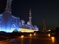 Sheikh Zayed Mosque AbuDhabi Royalty Free Stock Photo