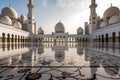 The Sheikh Zayed Mosque - Abu Dhabi, UAE (Generative AI)