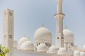 Sheikh Zayed Mosque, The Great Marble Grand Mosque at Abu Dhabi, UAE Royalty Free Stock Photo