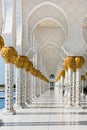 Sheikh Zayed White Mosque in Abu Dhabi, UAE