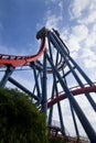 SheiKra Roller Coaster Royalty Free Stock Photo