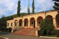 Sheki city. Azerbaijan. Museum building Royalty Free Stock Photo