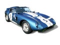 Shelby Cobra Daytona Coupe- isolated Royalty Free Stock Photo