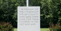 Shelby County Vietnam War Memorial Plaque