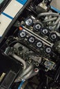 Shelby Daytona Coupe Engine Royalty Free Stock Photo