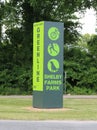 Shelby Farms Park Greenline Sign, Memphis Tennessee Royalty Free Stock Photo