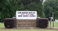 Shelby Forest Baptist Church Millington, TN Royalty Free Stock Photo