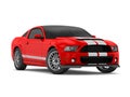 Shelby Mustang GT500 (2013) Royalty Free Stock Photo