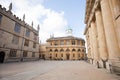 The Sheldonian Theatre and Bodleian Library part of The University of Oxford in the UK Royalty Free Stock Photo