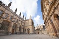 The Sheldonian Theatre and Bodleian Library part of The University of Oxford in the UK Royalty Free Stock Photo