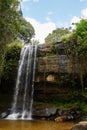 Sheldrick Waterfall in the Shimba Hills in Kenya Royalty Free Stock Photo