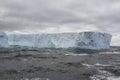 Shelf iceberg, Drake Passage, Antarctica Royalty Free Stock Photo