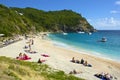 Shell beach in St Barths, Caribbean