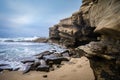 Shell beach waves