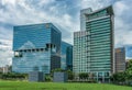 Shell Building at Buona Vista Royalty Free Stock Photo