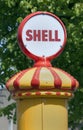 Shell dieselpump Royalty Free Stock Photo