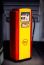 shell fossil fuel company - a vintage pump petrol station